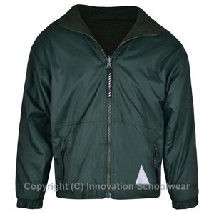 Rusper Primary School Green Reversible Fleece Jacket