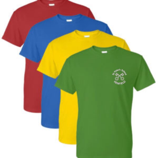 St Peter's Henfield Primary School House PE T-Shirt with Logo